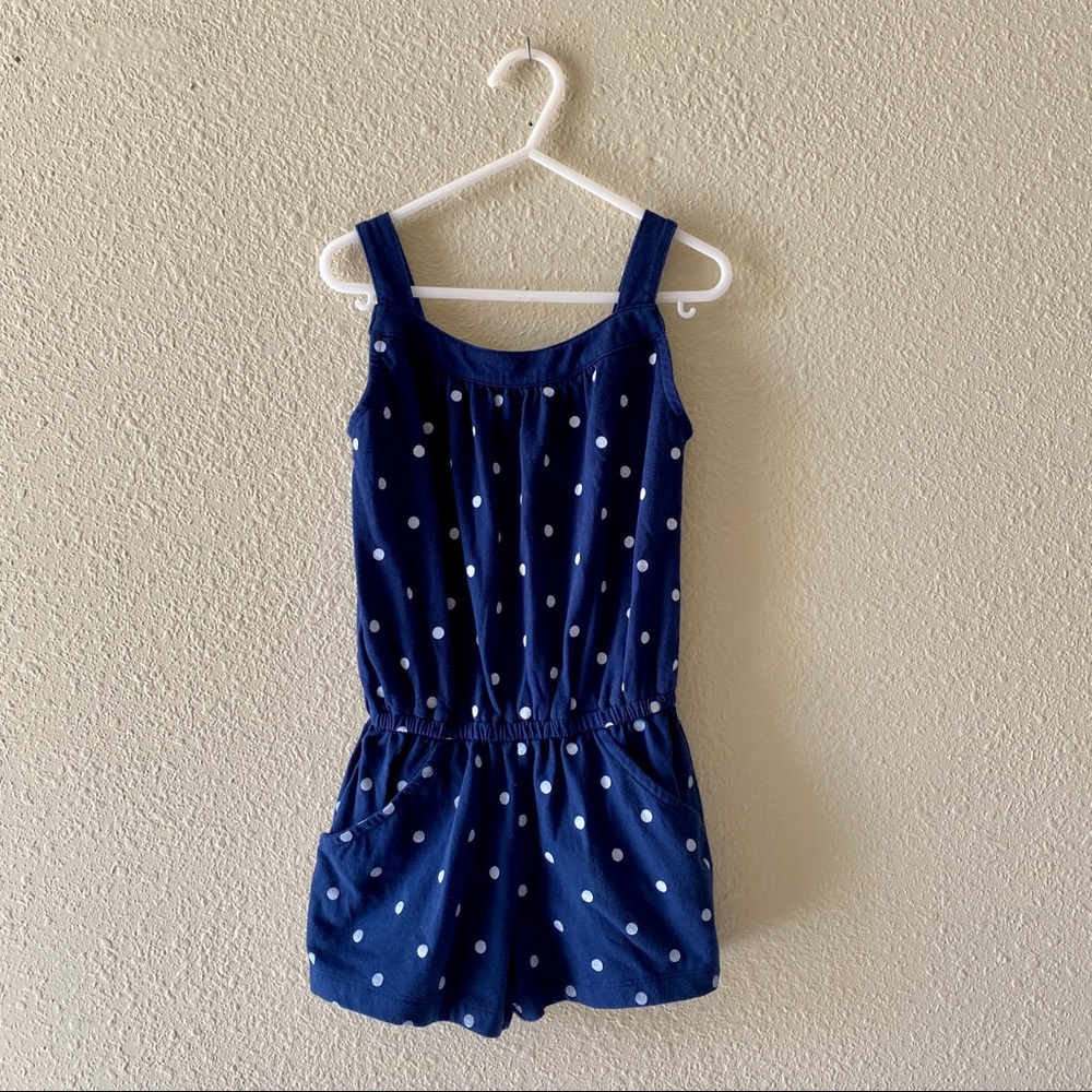 ❤️Gap Factory Girls XS Polka Dot Romper